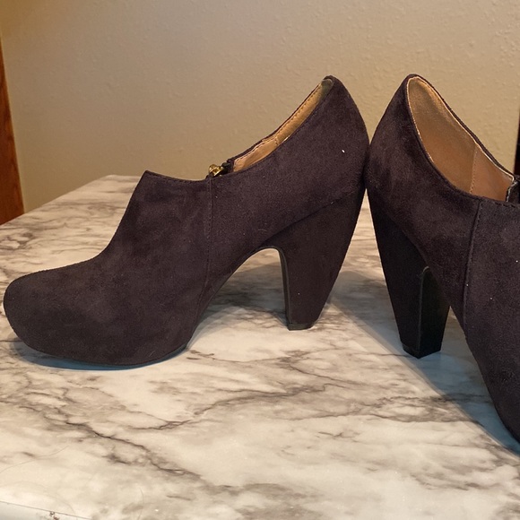 Mix No. 6 Karin Faux Suede Booties - Picture 2 of 7